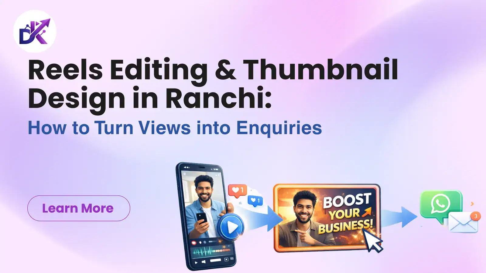 Reels editing and thumbnail design workflow for local video marketing