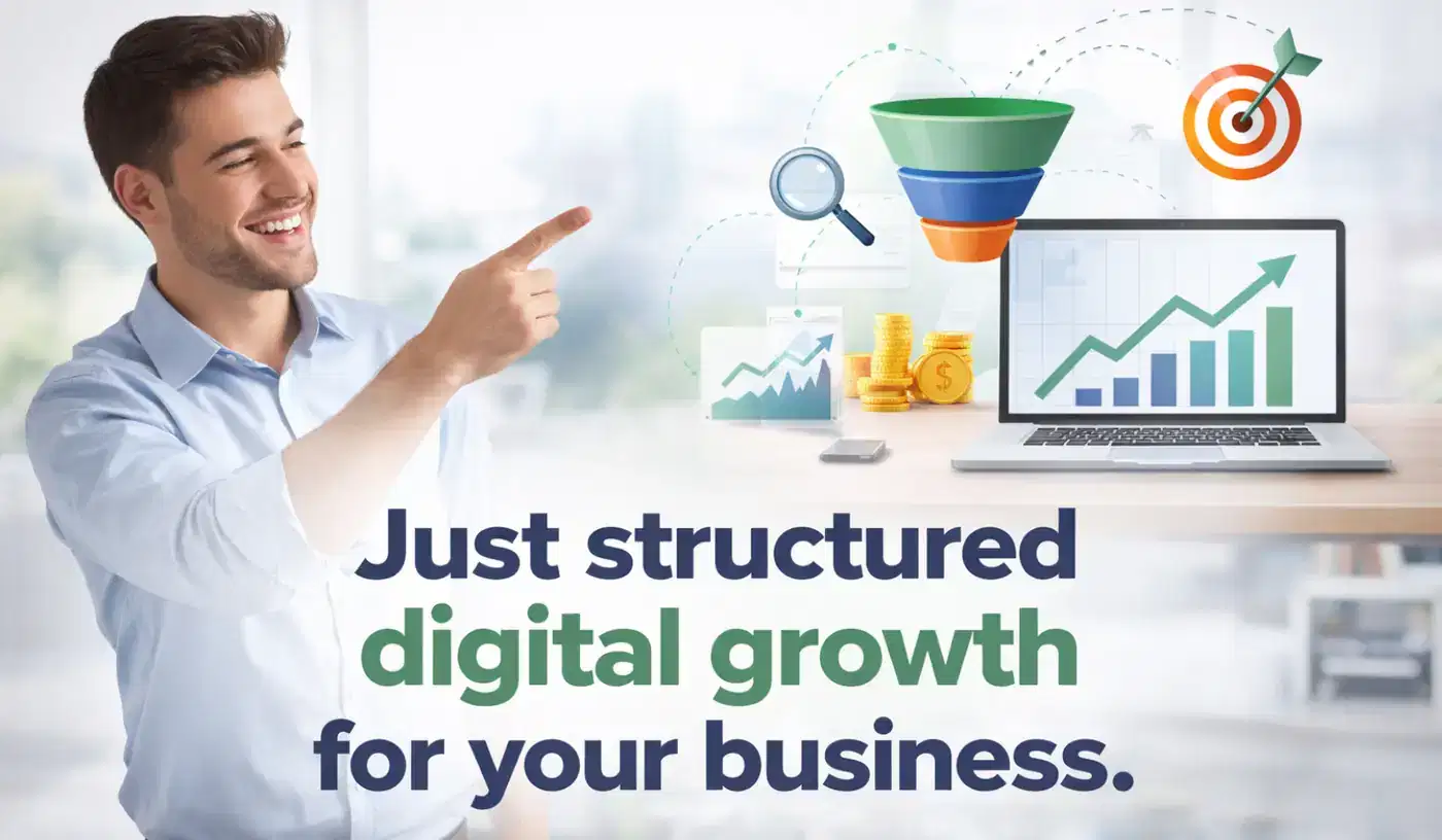 Just structured digital growth for your business.